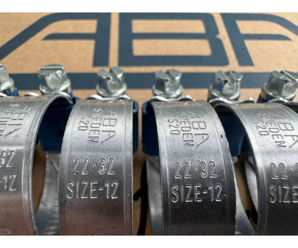 хомут черв'ячний 22-32/12 ABA ORIGINAL