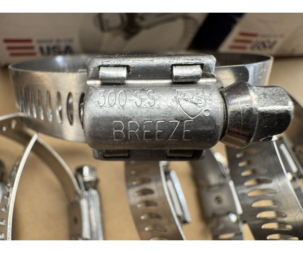  перфорований хомут  BREEZE POWER-SEAL  52-76