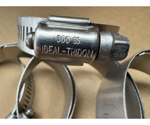 хомут перфорований черв'яковий з прокладкою Lined Ideal 65E Series 32-51