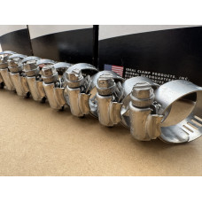 хомут перфорований черв'яковий з прокладкою Lined Ideal 67M Series 16-25