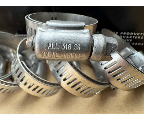 хомут перфорований черв'яковий з прокладкою Lined Ideal 67M Series 23-32