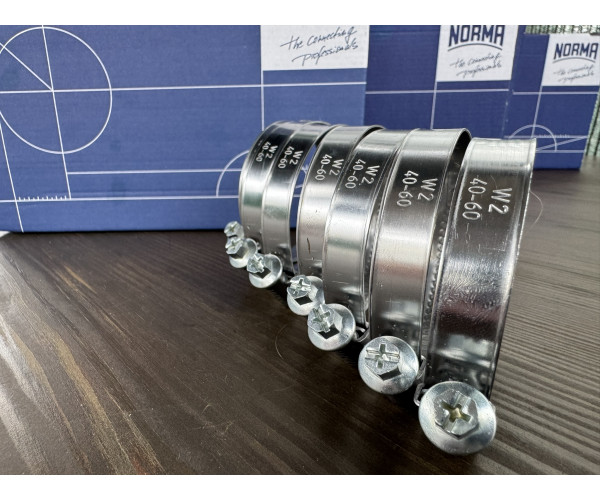хомут черв'ячний 40-60/12 NORMA W 2