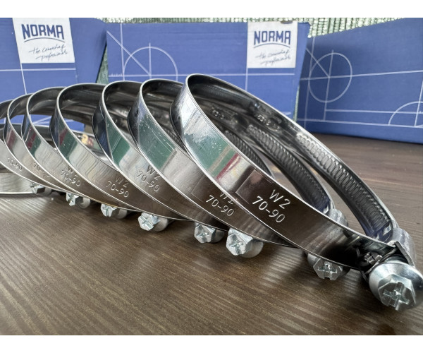 хомут черв'ячний 70-90/12 NORMA W 2