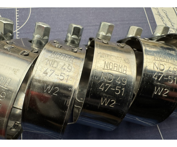 хомут гідравлічний GBS M 47-51/20 W 2